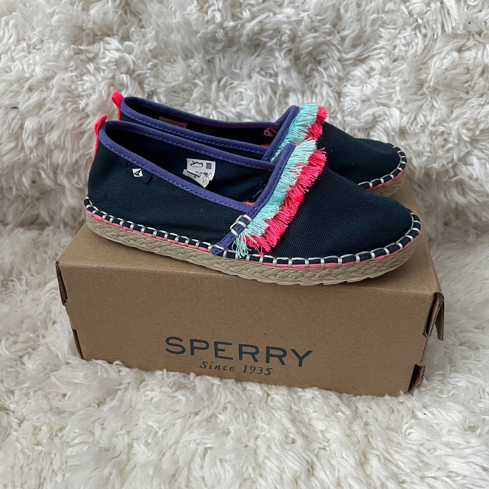 NWT Kids Sperry slip on shoes - size 11